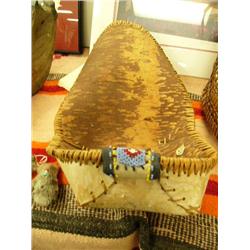 Yukon River birch bark baby carrier (2)