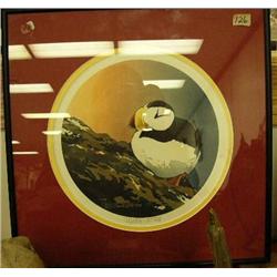 Byron Birdsall watercolor original of Puffin (3)