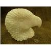 Image 2 : 6.5" soapstone eagle head by Michael Scott (25)