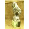 Image 2 : 8" soapstone dall sheep mounted on 3" jade base by Steve Byzarov (25)