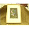 Image 1 : Original Jeanie Laurence water color of flowers, image size 8"x6" - done in 1950 -shown in Windsor h