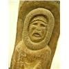 Image 4 : 15" whale bone relief carving of seal man - transformation piece (25)