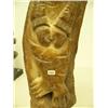 Image 5 : 15" whale bone relief carving of seal man - transformation piece (25)