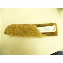 Fabulous schrade knife with ivory handle scrimshawed by Wilbur Walluk with seal skin sheath (2)