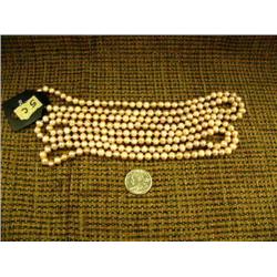 CHOICE on 4: 64" strand of freshwater pearls (2)