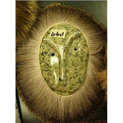 CHOICE on 6 soapstone mask by Michael Scott 8" (2)