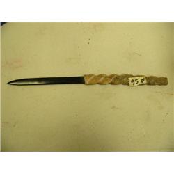 CHOICE on 5: bone and baleen letter openers 9.5" long (2)