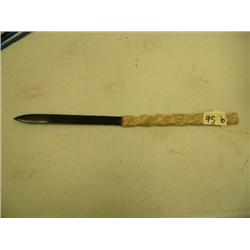 CHOICE on 5: bone and baleen letter openers 9.5" long (2)