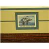 Image 3 : CHOICE on 4: Duck stamp prints: 1986 AK Waterfowl 647 of 3,665 by Meger, Double matted and framed (3