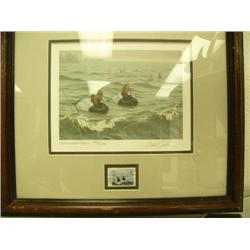 CHOICE on 4: Duck stamp prints: Ducks Unlimited Conservation Edition, #561 of 15,500 (3)