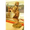 Image 2 : CHOICE on 3 Cast Native American Figurines: Spirit of the Mountain Lion - Native American holding a 