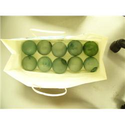 CHOICE on 3: ten glass floats - some extremely rare (2)