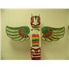 Image 2 : 6'7" Alaska style wood totem pole with detachable wings - imported (2)