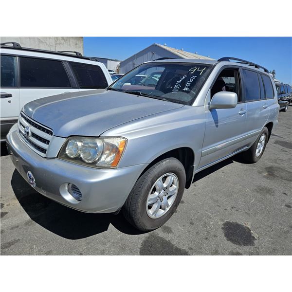 2001 Toyota Highlander