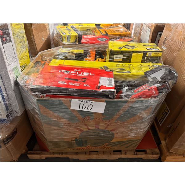 Pallet #100 - Home Depot Tools & General Merchandise