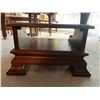 Image 3 : Victorian Oak Foot Stool 22W x 19D x 14H