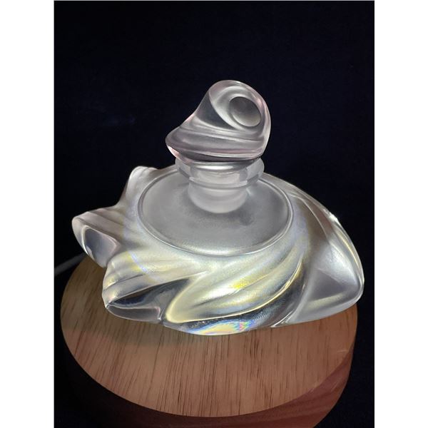 Lalique Crystal "Samoa" Perfume Bottle