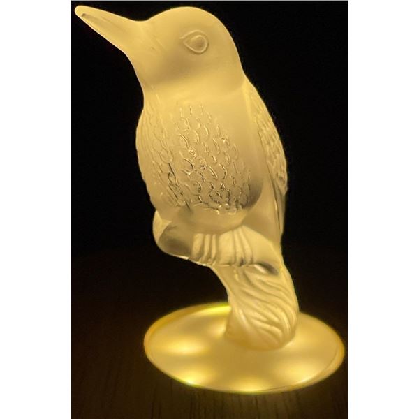 Lalique Crystal Kingfisher
