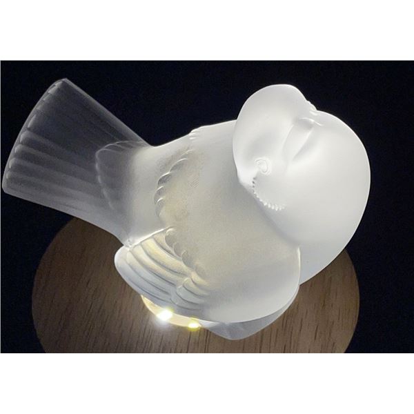 Lalique Crystal Bird
