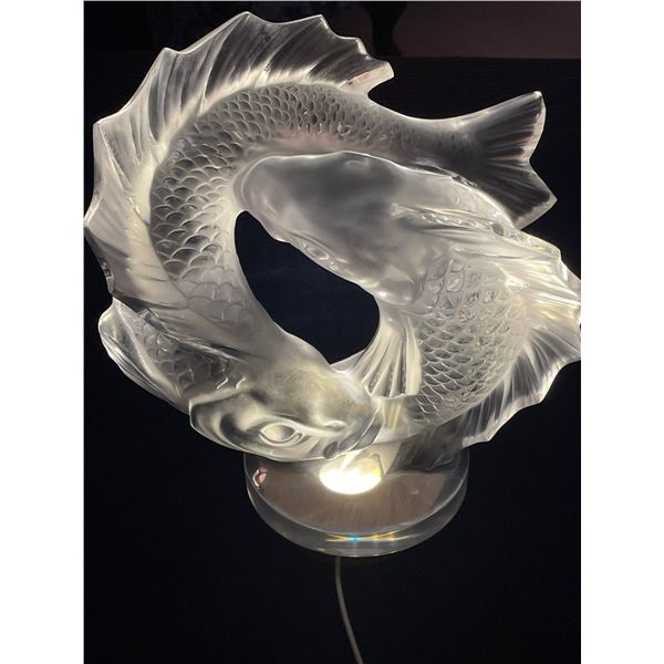 Lalique Crystal "Deux Poissons" 11T 11W