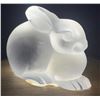 Image 1 : Lalique Crystal Clear Resting Rabbit 2T