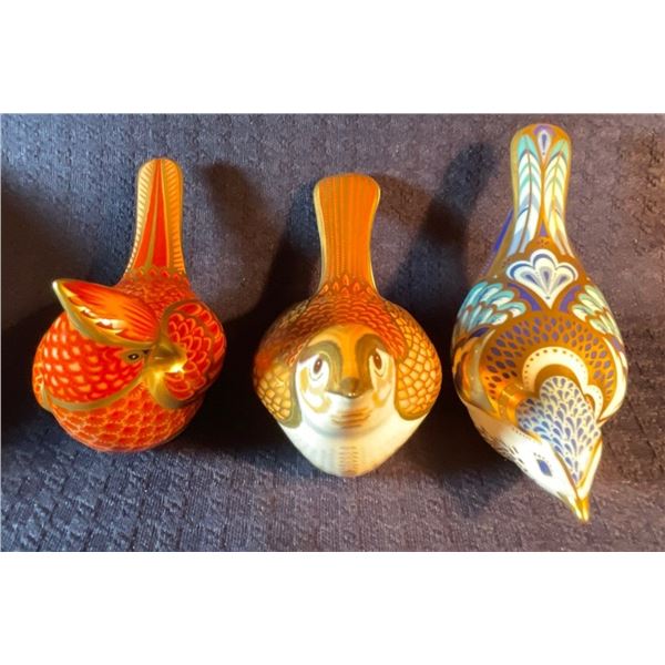 Royal Crown Derby Bird Collection 6L