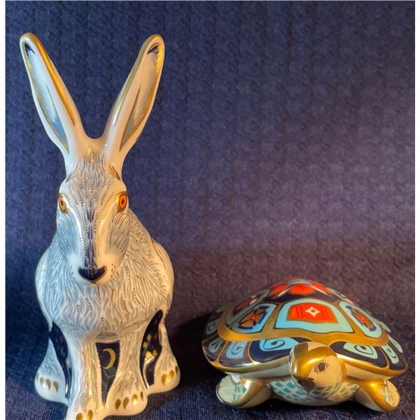 Royal Crown Derby Starlight Hare & Terrapin