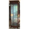 Image 2 : Mahogany China / Curio Cabinet With Light 26W x 16D x 79T