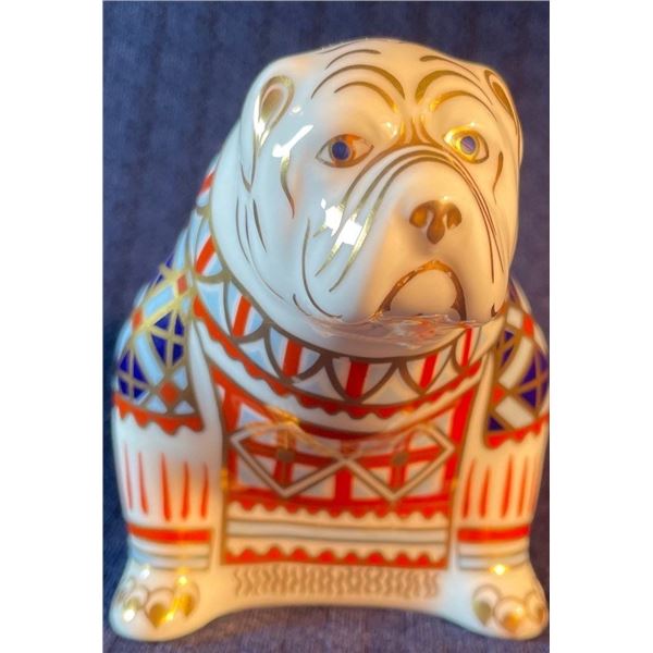 Royal Crown Derby Bull Dog