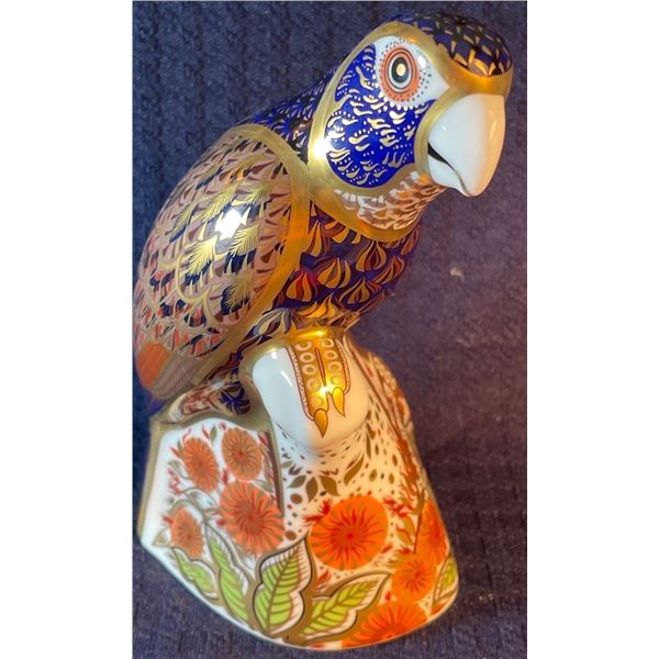 Royal Crown Derby Bronze Winged Parrot 6.5T