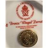 Image 3 : Royal Crown Derby Bronze Winged Parrot 6.5T