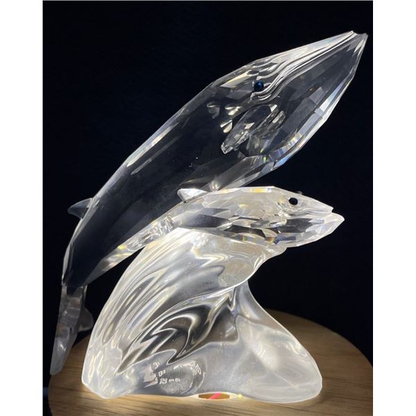Swarovski Crystal Humpback Whale 4L