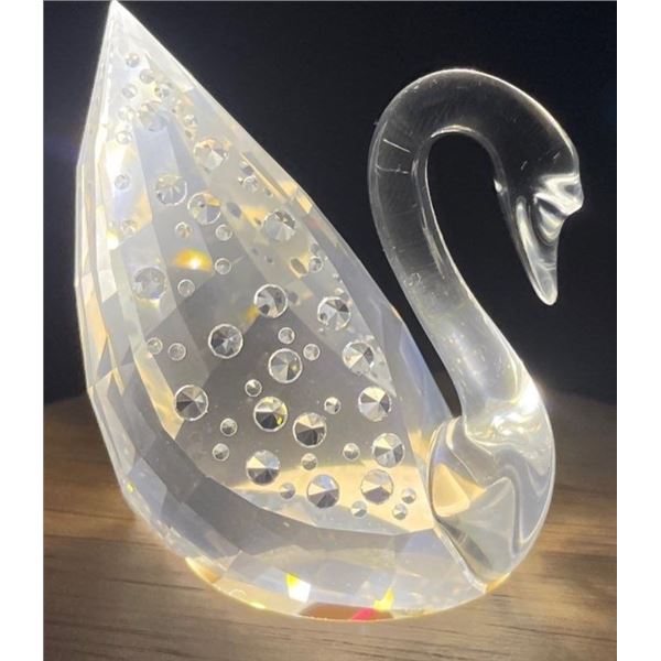 Swarovski Crystal Swan 2L