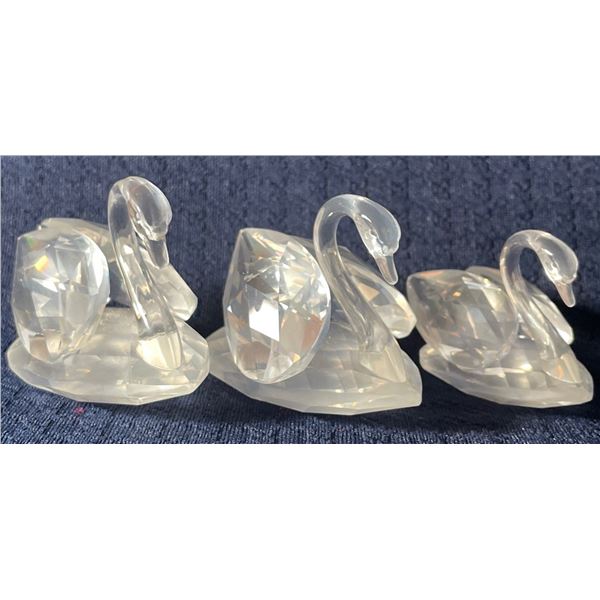 Swarovski Crystal Swan Collection 3L