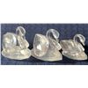 Image 1 : Swarovski Crystal Swan Collection 3L