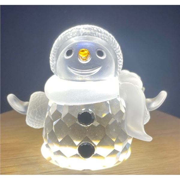 Swarovski Crystal Snowman