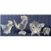 Image 1 : Swarovski Crystal Pair Roosters & Pair Pigs 2T