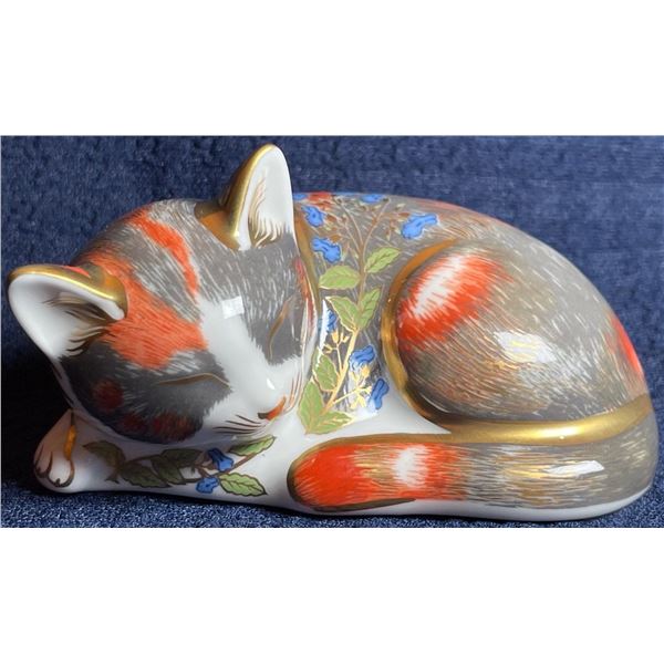 Royal Crown Derby "Cat Nip Kitten" 3L