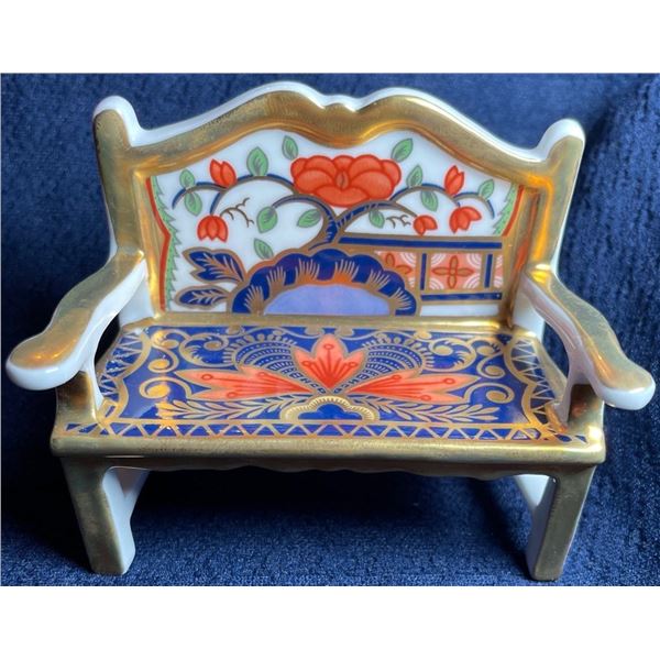 Royal Crown Derby Garden Bench 3.5x3T
