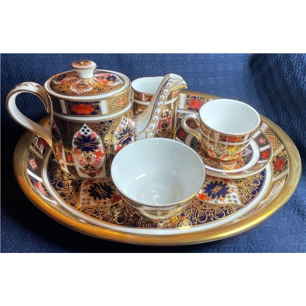 Royal Crown Derby 5 Piece Tea Set 6x8x5