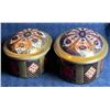 Image 1 : Royal Crown Derby Pair of Trinket Boxes 3.5x2 2.5x2