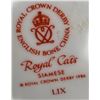 Image 3 : Royal Crown Derby Three Wise Cats "Siamese 8T, Burmese 9T, & Abyssinian 9T"