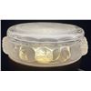 Image 3 : Lalique Crystal Robinson Dish with Lid 4x4