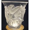 Image 1 : Lalique Crystal "Saumur" Vase 6x6