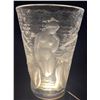Image 1 : Lalique Crystal Water Nymphs Vase 7.5x9.5