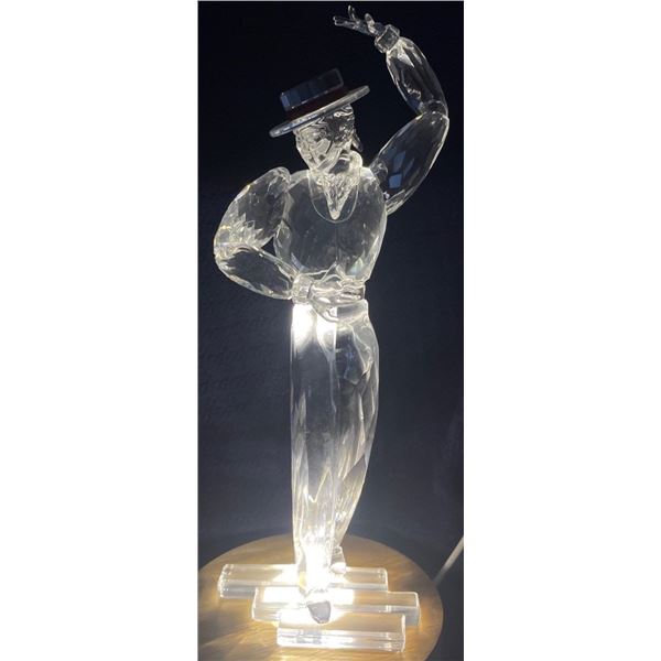 Swarovski Dancing Man w/ Base Stand 6x9