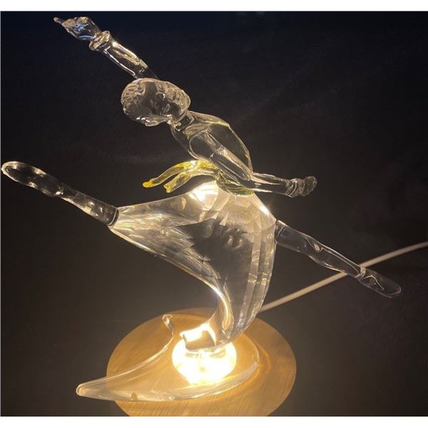 Swarovski Crystal Dancing Lady w/ Stand 7x9