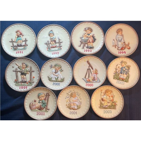 Goebel 8x8 Set of 11 Annual