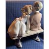 Image 2 : Lladro Porcelain Kissing Children 8x8