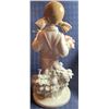 Image 2 : Lladro Porcelain Child w/ Flowers 3x7